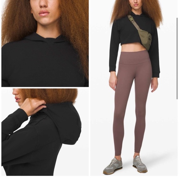 All Yours Cropped Hoodie SZ 12 - Picture 3 of 6